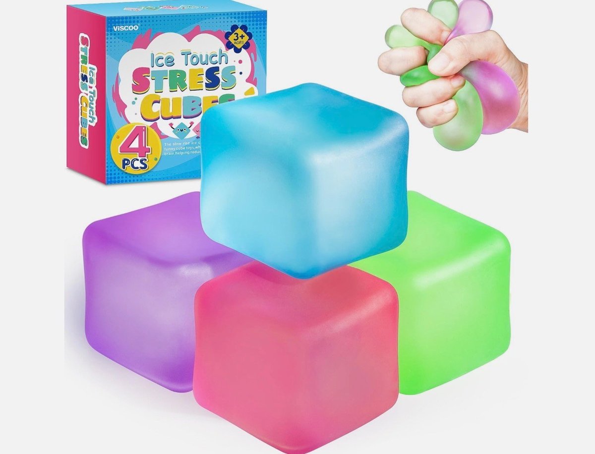 Squishy Cube 4-Pack